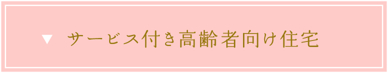 サービス付き高齢者向け住宅