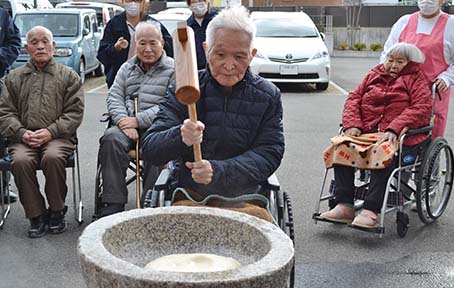 四季折々の行事の開催での生活の質の向上